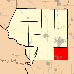 Map highlighting Makanda Township, Jackson County, Illinois.svg