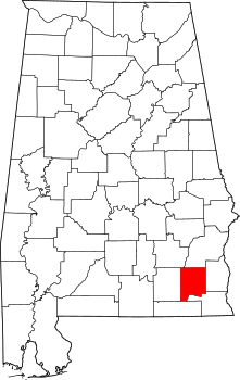 Map of Alabama highlighting Dale County.svg