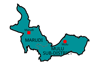 <span class="mw-page-title-main">Marudi</span> Town and district capital in Sarawak, Malaysia