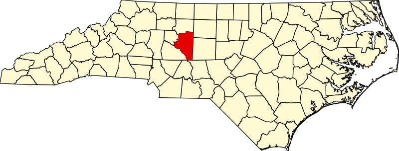 File:Map of North Carolina highlighting Davidson County.svg