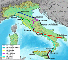 Map of Roman roads in Italy.png