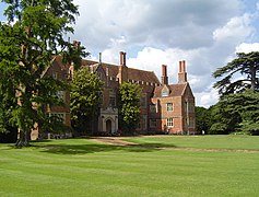 Mapledurham House seen from the lawns