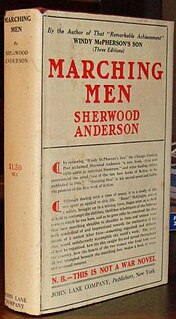 <i>Marching Men</i> Novel by Sherwood Anderson