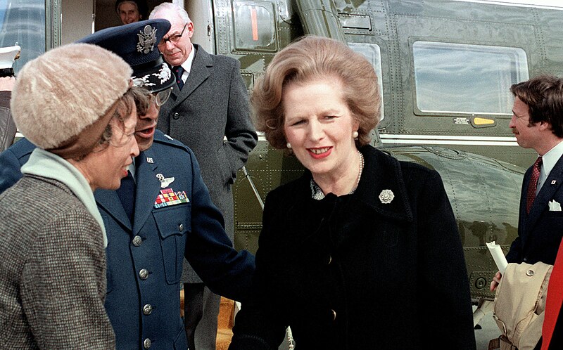 File:Margaret Thatcher near helicopter.jpg