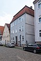 Plastered half-timbered house