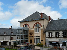 Das Rathaus in Messeix