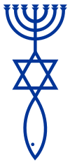 Messianic Judaism symbol.