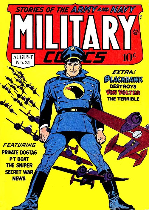 Image: Military Comics No 21