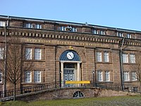 Hauptgebäude des Preußenmuseums in der ehemaligen Defensionskaserne