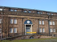 Main building of the Prussian Museum in the former defensive barracks