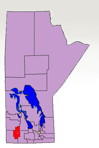 <span class="mw-page-title-main">Minnedosa (electoral district)</span> Defunct provincial electoral district in Manitoba, Canada