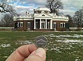 Monticello và hình ảnh của nó trên một đồng xu