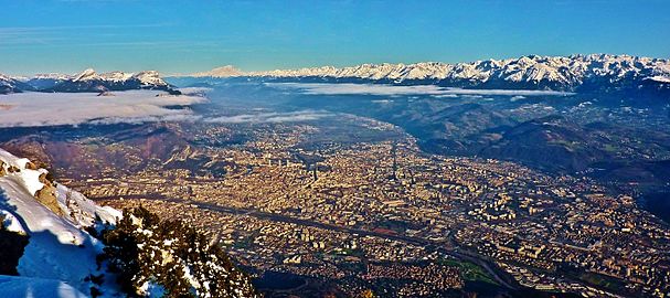 Grenoble: Geographie, Geschichte, La Villeneuve