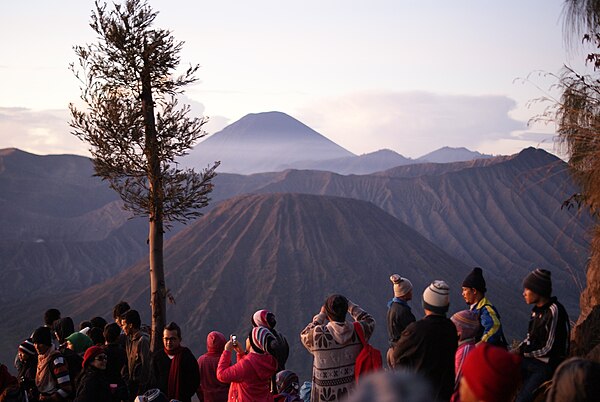 Mount Bromo in East Java