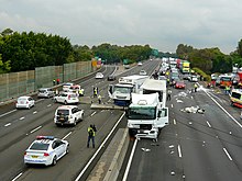 Multi vehicle accident - M4 Motorway, Sydney, NSW (8076208846).jpg