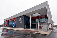 Museo Fernando Alonso vchod 2017 březen.jpg