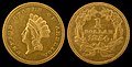 Indian Head Gold dollar (Type II) (1854–56)