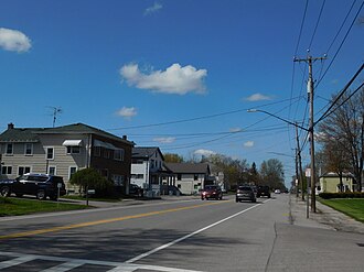 NY 78 northbound in Swormville NY 78 in Swormville.jpg