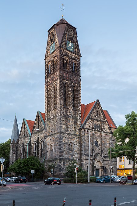 Nazareth church Sallstrasse Krausenstrasse Suedstadt Hannover Germany