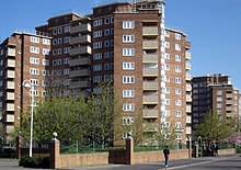 Birmingham's first post-war multi-storey flats in Nechells. Nechells Flats.jpg