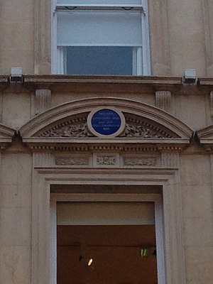 Nelson blue plaque Bond Street.jpg