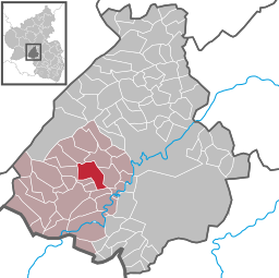 Läget för Niederhambach i Landkreis Birkenfeld