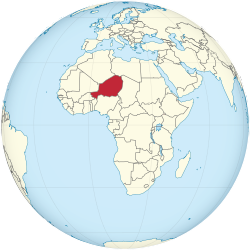 Niger sur le globe (Afrique centrée) .svg