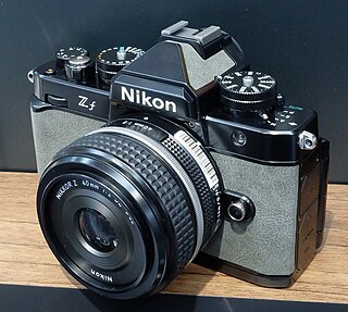 <span class="mw-page-title-main">Nikon Z f</span> Digital camera