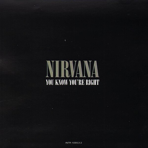 Ficheiro:Nirvana - You Know You're Right.jpg