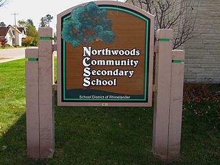 Northwoods Community Secondary School School in Rhinelander, Oneida, Wisconsin, United States