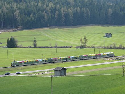 Pustertal railway.