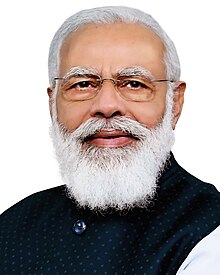 Official portrait, c. 2020 Official portrait of the Prime Minister Narendra Modi, 2020.jpg