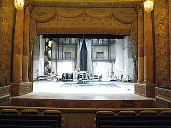 Stage of the Royal Opera