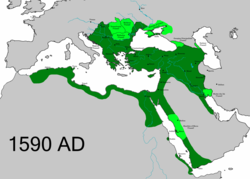 موقعیت امپراتوری عثمانی