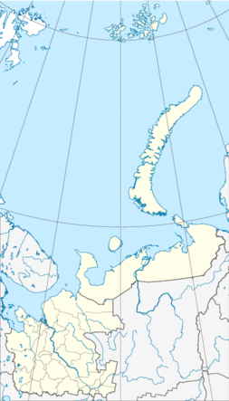Location map Урысей Архангелск област (нэхъыщхьэ)