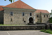 The Pecsvarad Abbey, founded in 1015 by King St. Stephen. Pecsvarad13.JPG