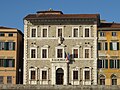 * Nomination Façade of Palace "Alla Giornata". Pisa, Italy. --Super nabla 20:54, 17 November 2023 (UTC)  Comment The building is tilted at the left side and there are lots of chromatic aberrations --Imehling 21:01, 17 November 2023 (UTC) * Withdrawn Thanks, @Imehling: I could solve the perspective error, but not the CAs, so  I withdraw my nomination --Super nabla 21:23, 17 November 2023 (UTC)