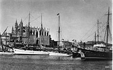 Puerto de Palma en 1920