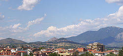 Панорамен изглед от Гуидония Монтечелио