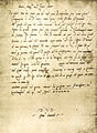 Parmigianino, lettera a giulio romano, 1540, archivio dell'ordine costantiniano di san giorgio, parma.jpg