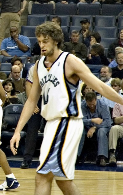Pau Gasol was selected 3rd overall by the Atlanta Hawks (traded to the Vancouver Grizzlies).