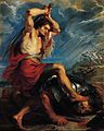 David versjleit Goliath (ca 1616) Peter Paul Rubens, Norton Simon Museum, Pasadena (Californië)