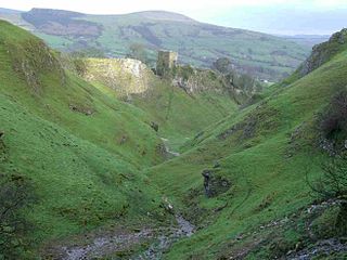 <span class="mw-page-title-main">Cave Dale</span> Limestone valley in Peak District, UK