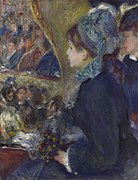 Pierre-Auguste Renoir: La primera salida (1876), Galería Nacional de Arte.