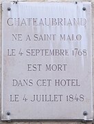 Au no 120 : Chateaubriand.