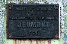 Jeumont-102.jpg Plate Forges ve elektrik inşaat atölyeleri