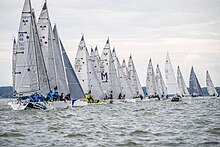 2021 Platu 25 World Championship Platu25 2021 World Championship 2 by Augustas Didzgalvis.jpg