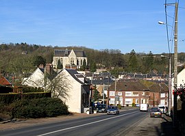 Une vue générale de Poix-de-Picardie