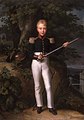 The young Duke of Bordeaux in a military uniform, by Alexandre-Jean Dubois-Drahonet, 1828
