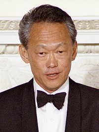 Prime Minister Lee Kuan Yew of Singapore Making a Toast at a State Dinner Held in His Honor, 1975.jpg